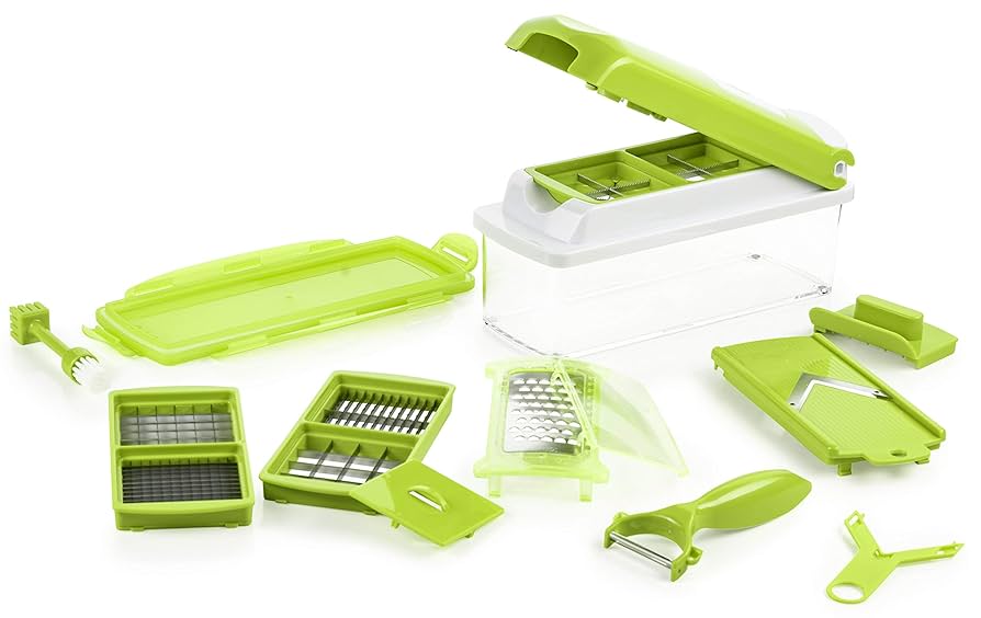 Nicer Dicer MAGICUBE 緑 Product Review Nicer Dicer Magic Cube with Chili - YouTube